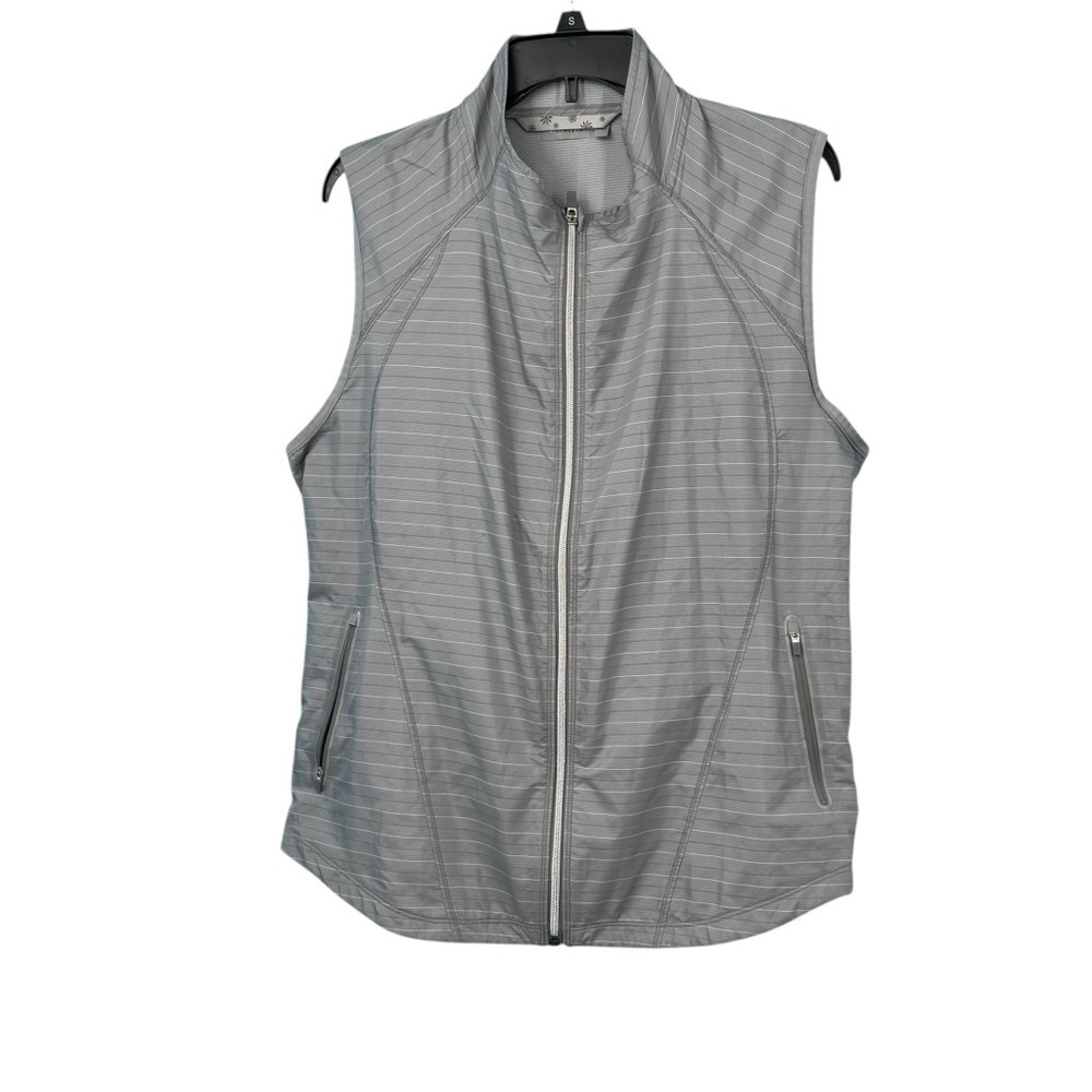 Athleta Lightweight Grey Vest  XL - Picture 2 of 6